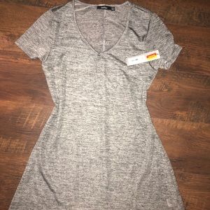 Silk like gray T-shirt NWT